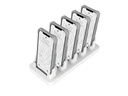 UAG Ladestation Workflow 5 Slot Case Charger Weiss