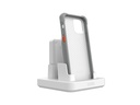 UAG Ladestation Workflow Case Charge Cradle Weiss