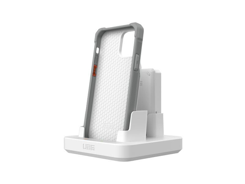 UAG Ladestation Workflow Case Charge Cradle Weiss