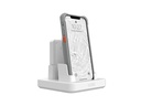 UAG Ladestation Workflow Case Charge Cradle Weiss