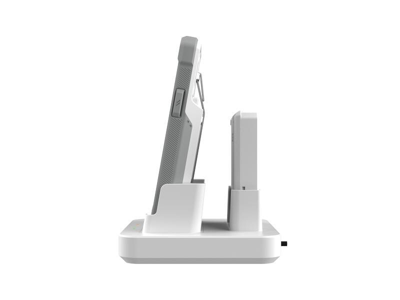 UAG Ladestation Workflow Case Charge Cradle Weiss