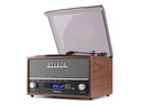 Audizio Plattenspieler mit Bluetooth Frisco Braun/Grau