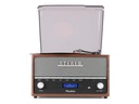 Audizio Plattenspieler mit Bluetooth Frisco Braun/Grau