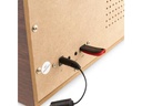 Audizio Plattenspieler mit Bluetooth Frisco Braun/Grau