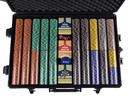 FTM Poker Set PRO 1000 Chips Black Edition