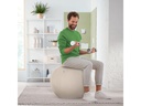 Leitz Sitzball Active 75 cm Hellgrau