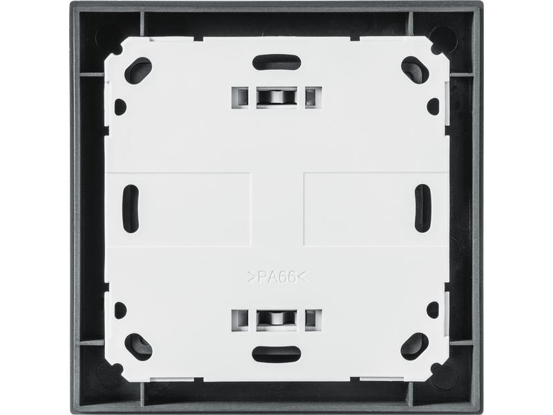 Homematic IP Funk-Wandtaster 1 Wippe, Anthrazit