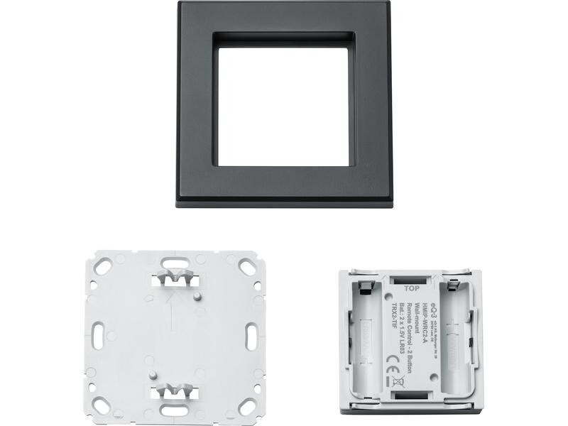 Homematic IP Funk-Wandtaster 1 Wippe, Anthrazit