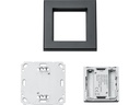 Homematic IP Funk-Wandtaster 1 Wippe, Anthrazit