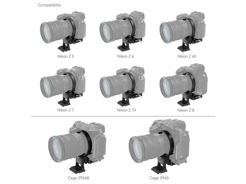 Smallrig Montageplatte Nikon Z Series Kit Drehbar