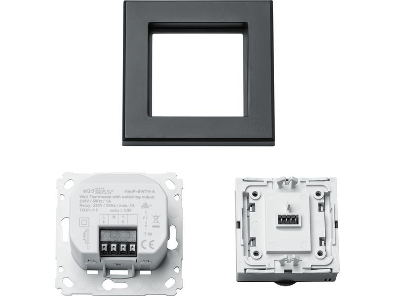 Homematic IP Funk-Thermostataktor Anthrazit, 230 V