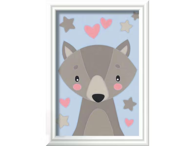 Ravensburger Malset CreArt: Cute Wolf
