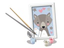 Ravensburger Malset CreArt: Cute Wolf