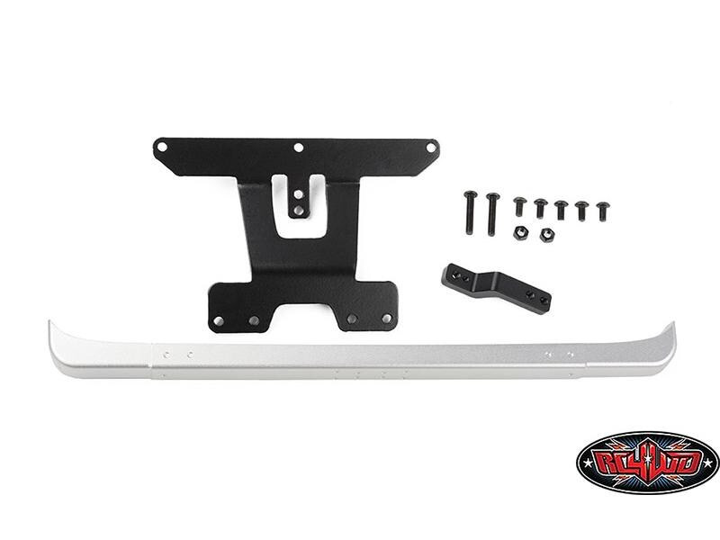 RC4WD Modellbau-Stossstange hinten classic silber für TF2 FJ55