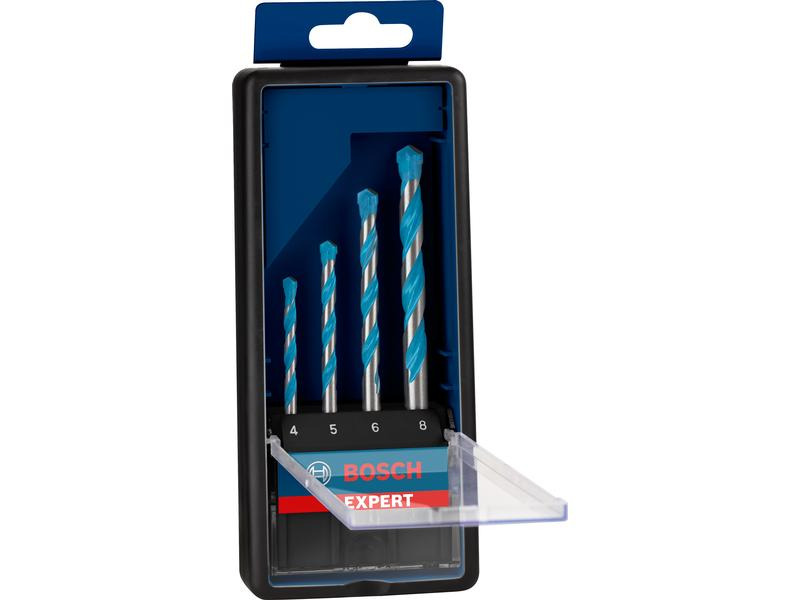 Bosch Professional Bohrer-Set Expert MultiConstruction CYL-9, 4-teilig