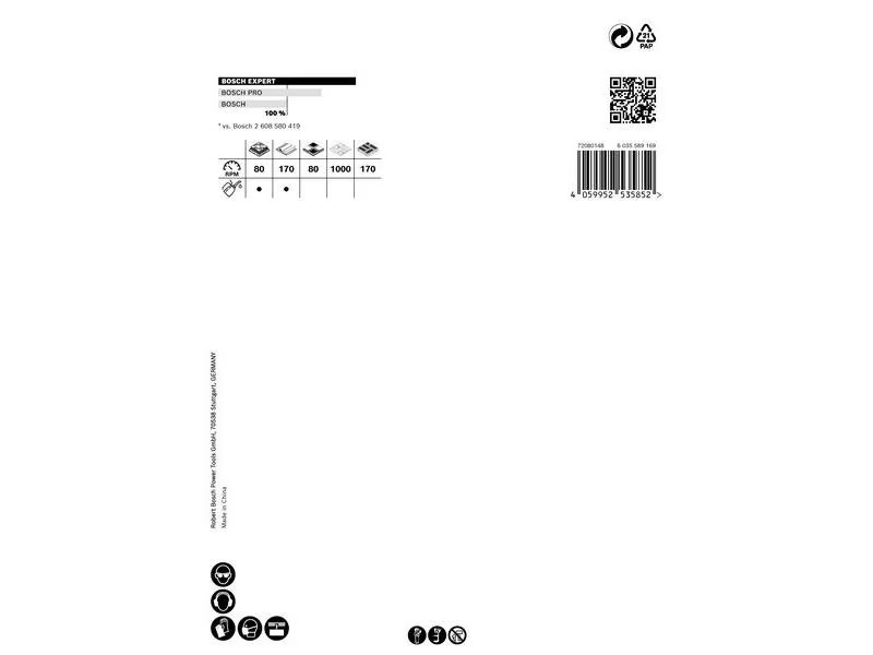 Bosch Professional Lochsäge EXPERT Tough Material, 102 x 60 mm