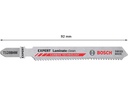Bosch Professional Stichsägeblatt EXPERT Laminate Clean T128 BHM, 3 Stück