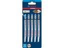 Bosch Professional Stichsägeblatt EXPERT Wood 2-side clean T 308 B, 5 Stück