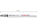 Bosch Professional Stichsägeblatt EXPERT Wood 2-side clean T 308 B, 5 Stück