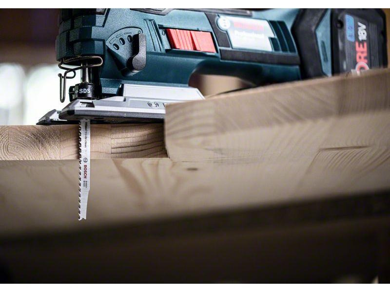 Bosch Professional Stichsägeblatt EXPERT Wood 2-side clean T 308 B, 5 Stück