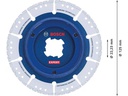 Bosch Professional Diamanttrennscheibe Expert Diamond Pipe Cut Wheel, 125 mm