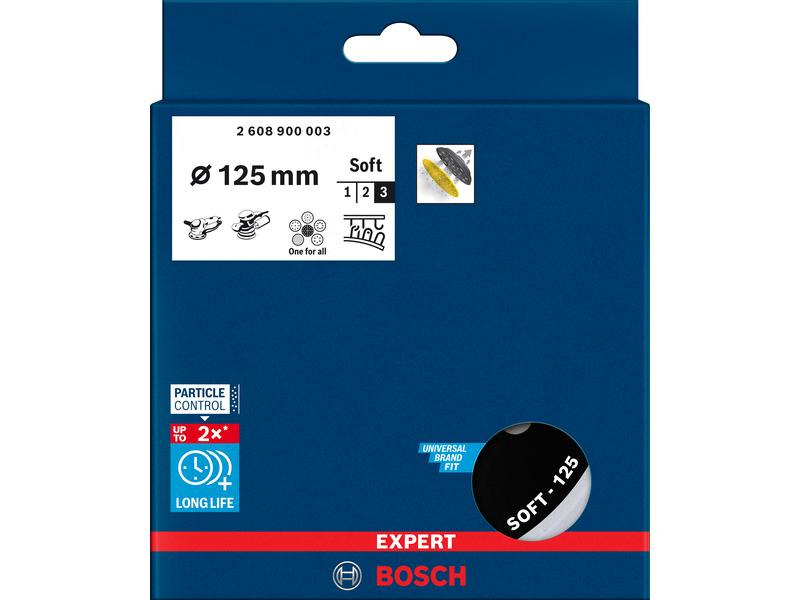 Bosch Professional Universalstützteller EXPERT Multihole, 125 mm, Weich