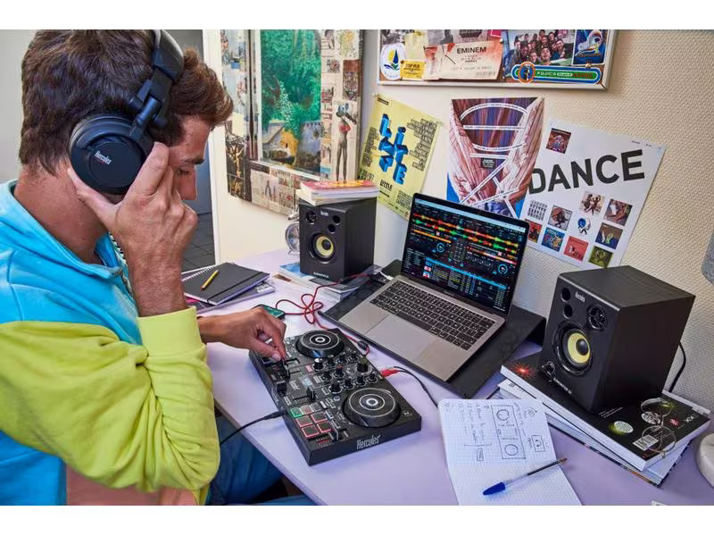 Hercules DJ-Controller Set DJLearning
