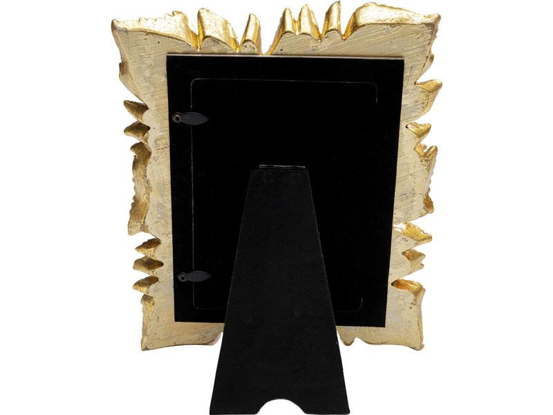 Kare Bilderrahmen Leaves Gold, 10 x 15 cm