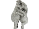Kare Dekofigur Elephant Hug Grau