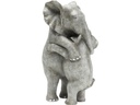 Kare Dekofigur Elephant Hug Grau