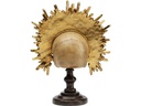 Kare Dekofigur King Skull Gold