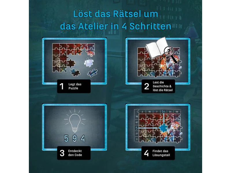 Kosmos EXIT – Das Puzzle: Das verborgene Atelier -DE-