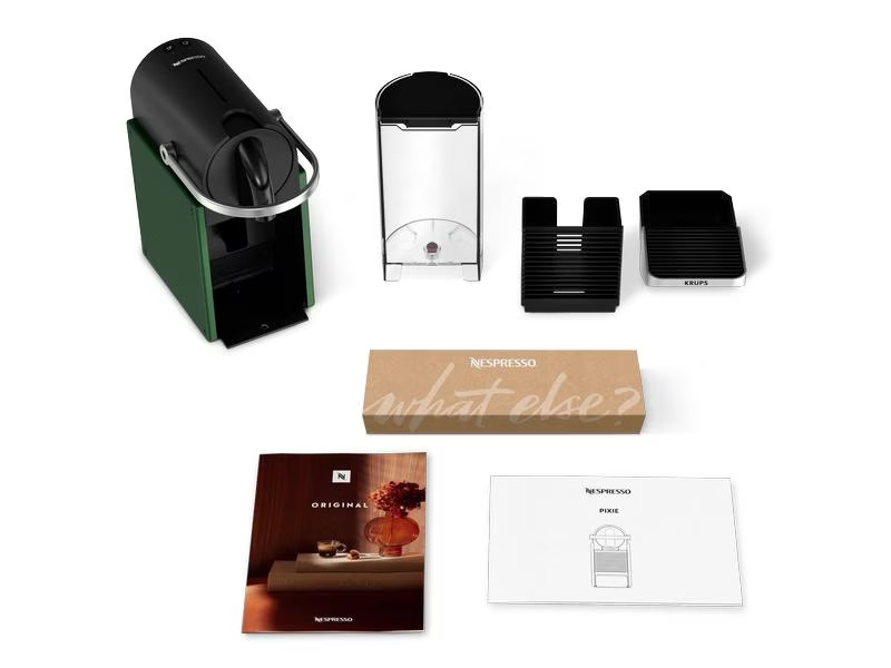 Krups Kaffeemaschine Nespresso Pixie XN3063CH Dunkelgrün