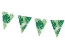 Partydeco Girlande Aloha Blätter 1.3 m, Grün