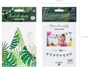Partydeco Girlande Aloha Blätter 1.3 m, Grün