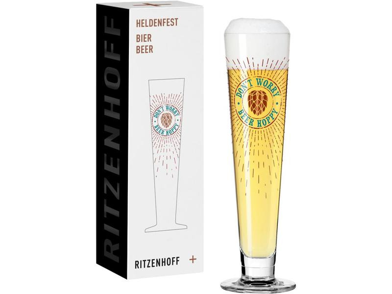 Ritzenhoff Bierglas Heldenfest No. 12 - Rebecca Buss 385 ml, 1 Stück