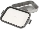 Brabantia Lunchbox Make &amp; Take 2 l, Silber