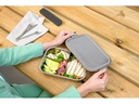 Brabantia Lunchbox Make &amp; Take 2 l, Silber