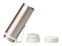 Brabantia Thermosflasche Make &amp; Take 500 ml, Hellgrau/Silber