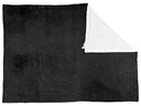 COCON Decke Fleece Sherpa 150 x 200 cm, Anthrazit-Weiss