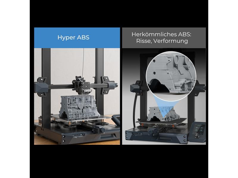 Creality Filament ABS Hyper, Weiss 1.75 mm 1 kg