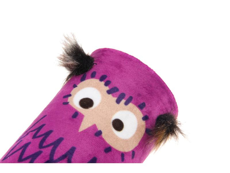 GiGwi Katzen-Spielzeug Melody Chaser, Eule, Pink