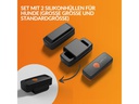 Weenect GPS-Tracker XS für Hunde, Schwarz