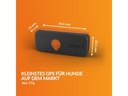 Weenect GPS-Tracker XS für Hunde, Schwarz