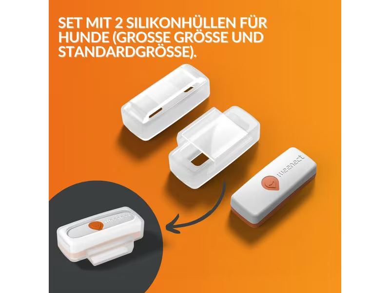 Weenect GPS-Tracker XS für Hunde, Weiss