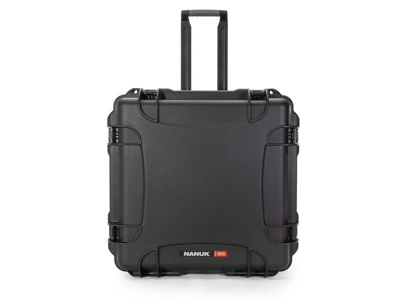 Nanuk Kunststoffkoffer 968 - mit Trennwand Schwarz