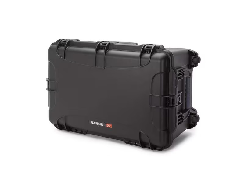 Nanuk Kunststoffkoffer 965 - mit Trennwand Schwarz
