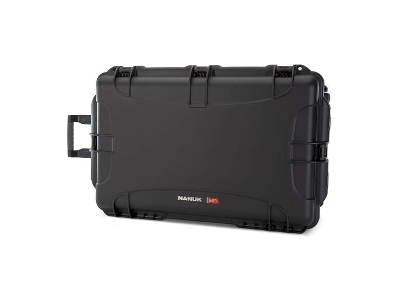Nanuk Kunststoffkoffer 963 - mit Trennwand Schwarz