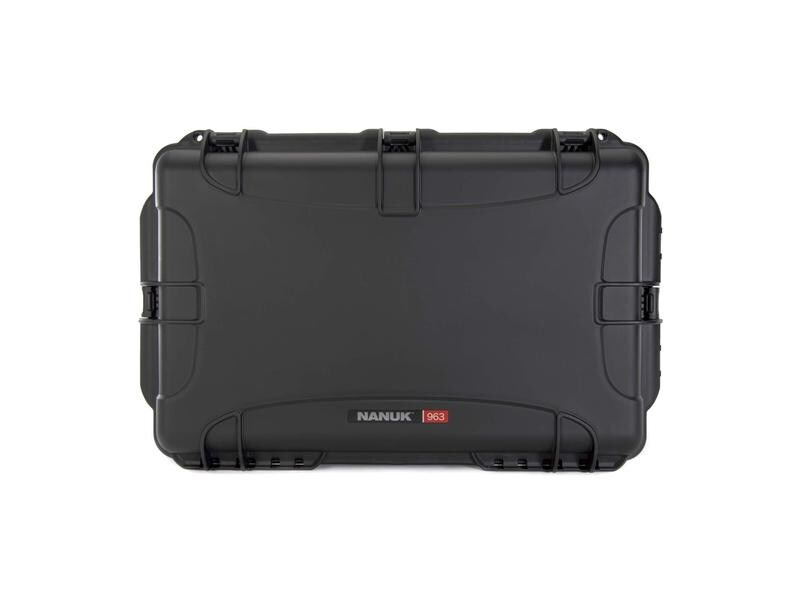 Nanuk Kunststoffkoffer 963 - mit Trennwand Schwarz