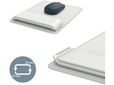 Leitz Ergonomische Mausmatte Ergo Mauspad Hellgrau